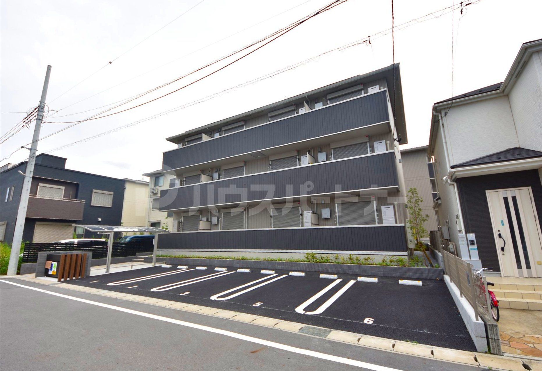 流山市木２丁目の賃貸アパートの外観