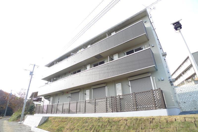 柏市大島田の賃貸アパートの外観