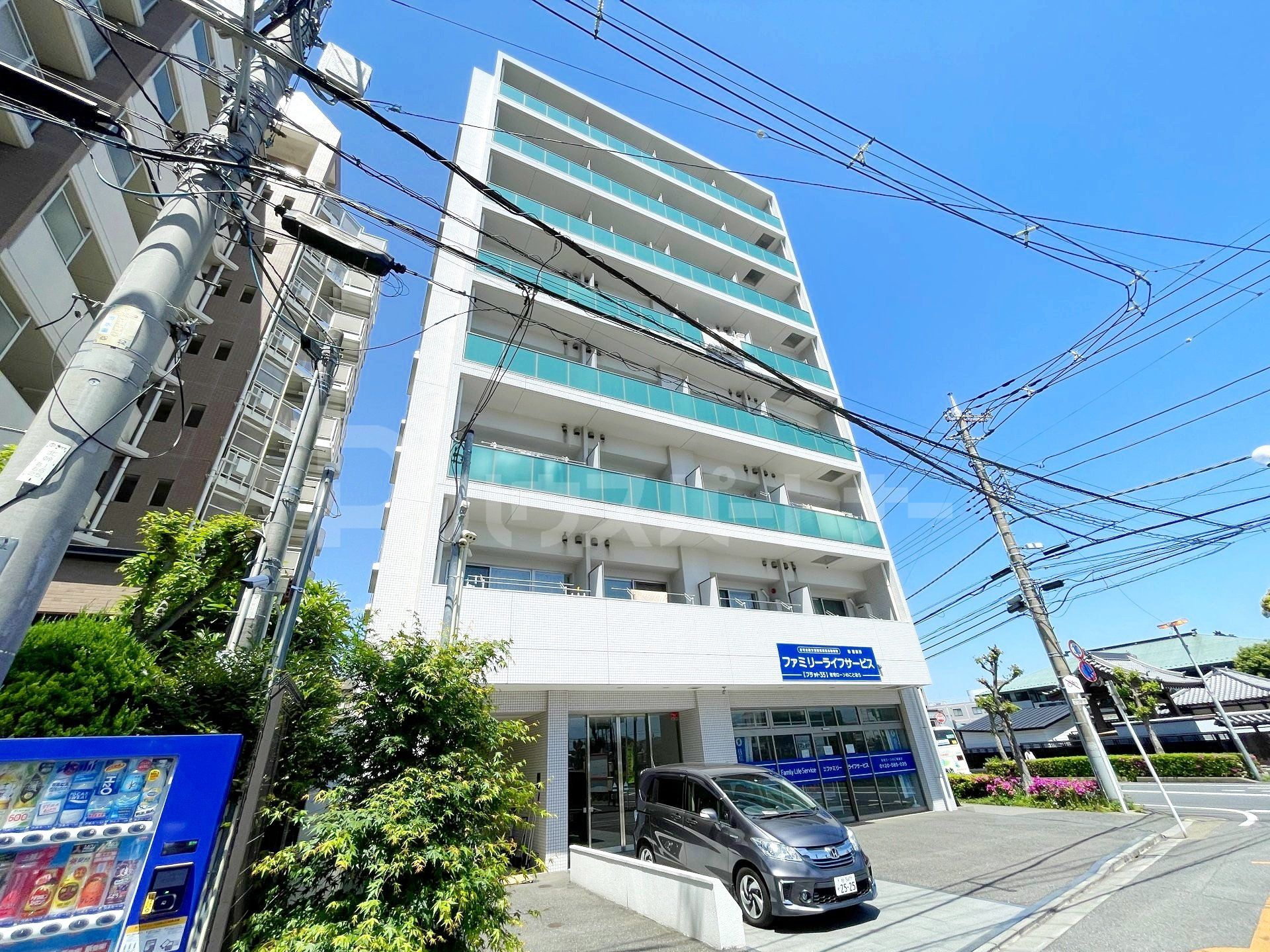 柏市柏３丁目の賃貸マンションの外観