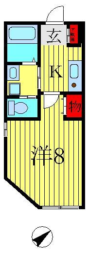1階の間取り図