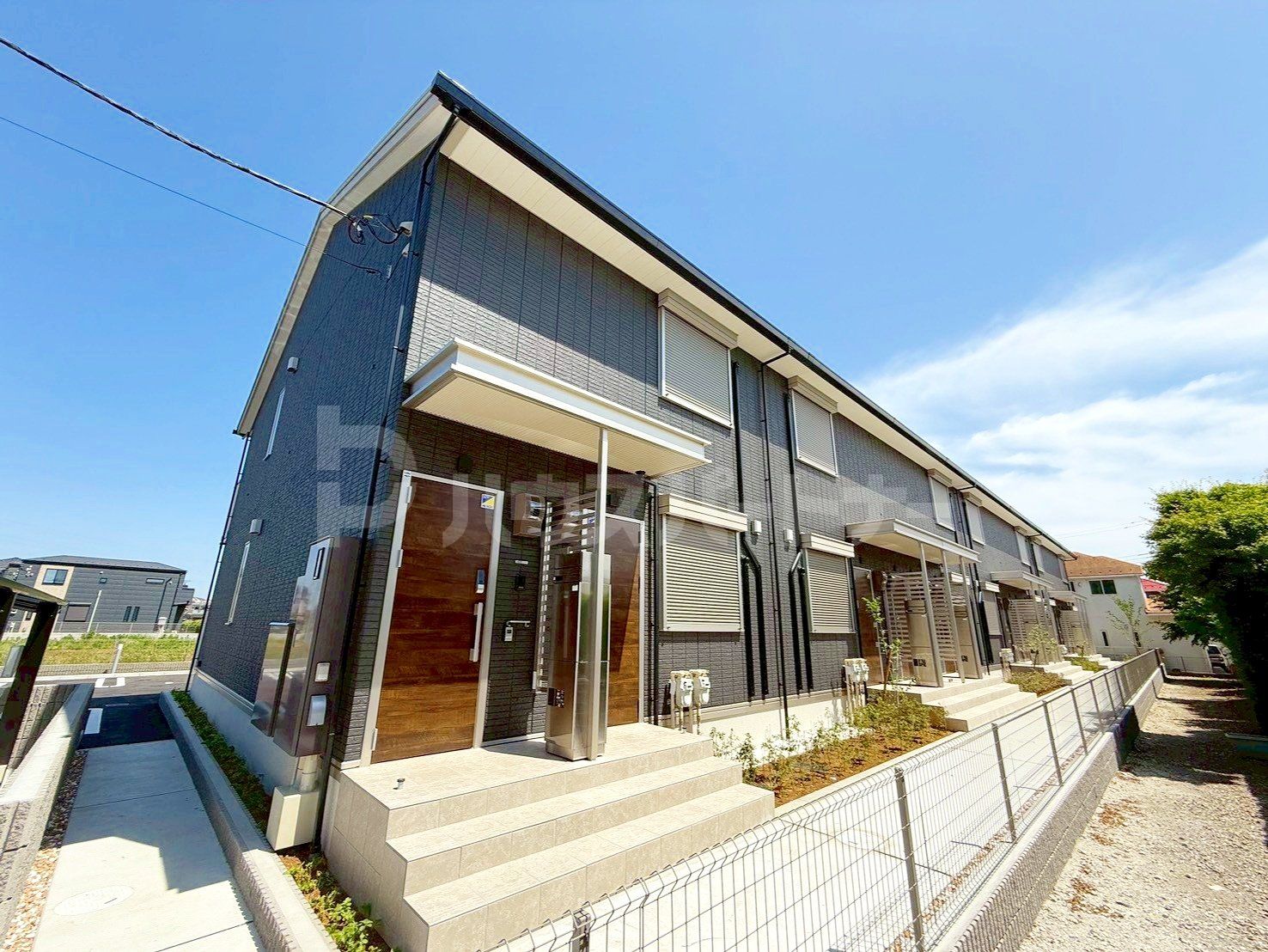 流山市向小金３丁目の賃貸アパートの外観