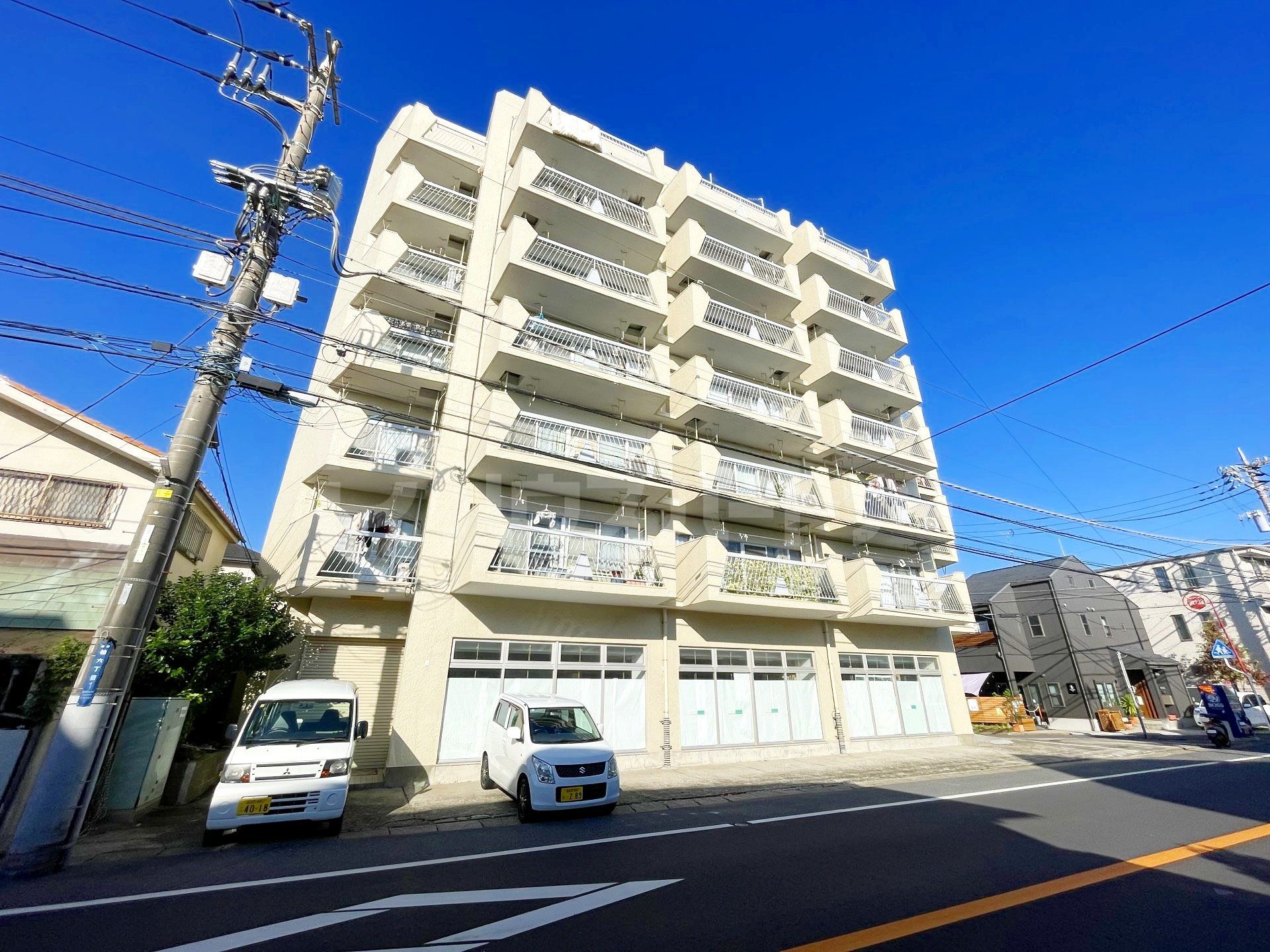 柏市柏６丁目の賃貸マンションの外観