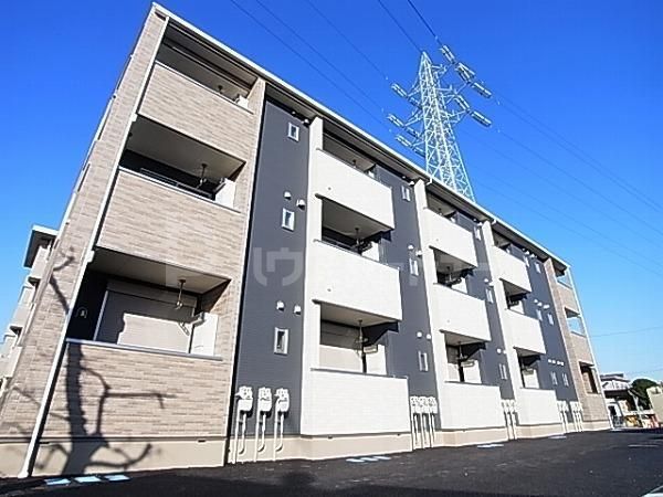 流山市向小金３丁目の賃貸アパートの外観
