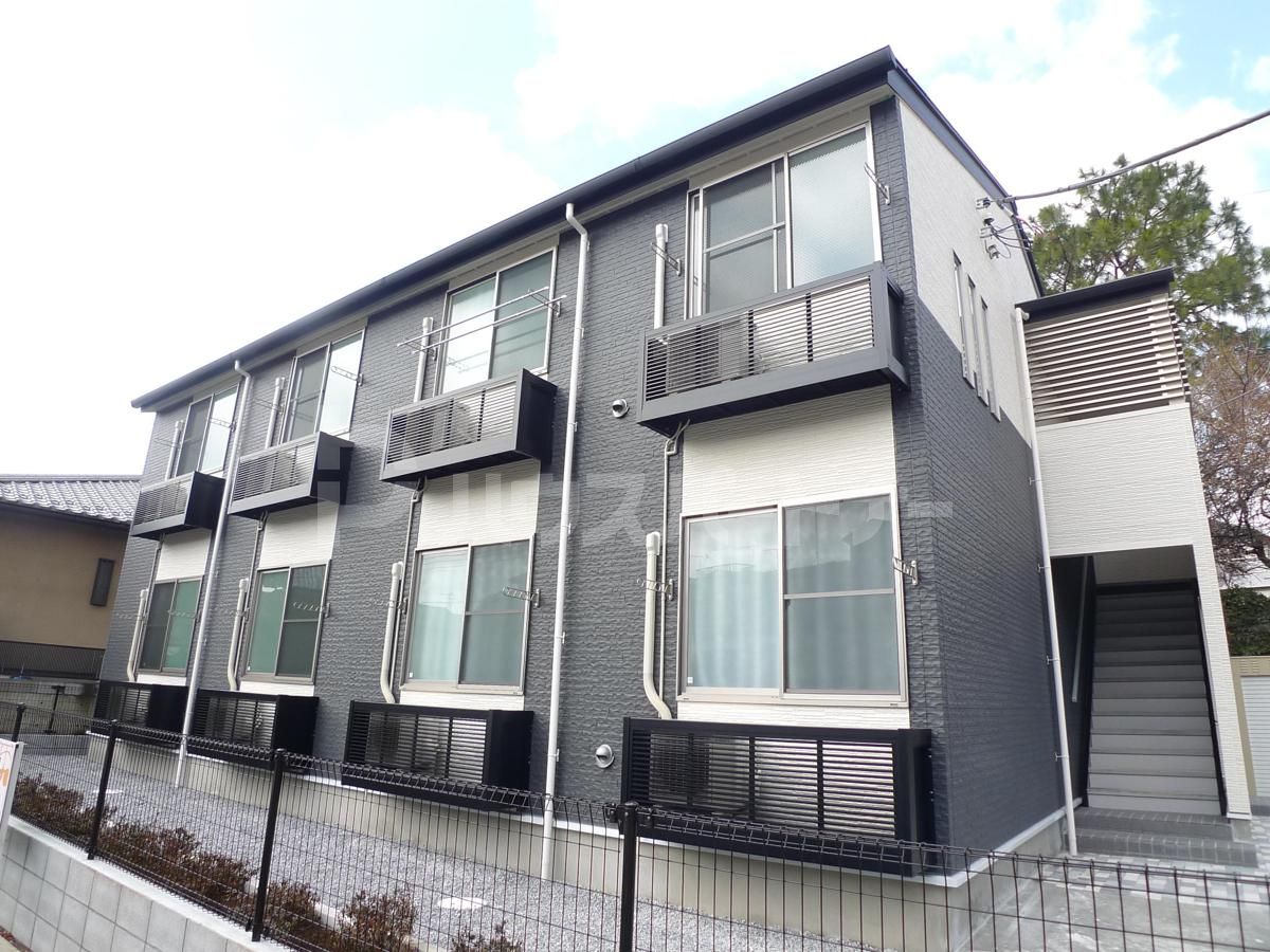 柏市東２丁目の賃貸アパートの外観