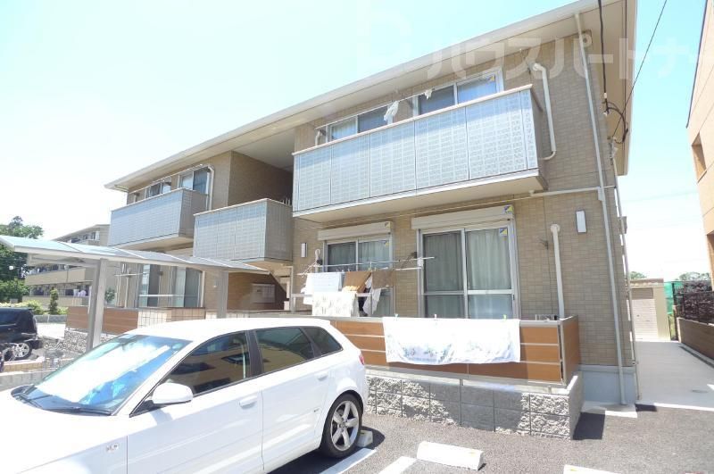 柏市船戸２丁目の賃貸アパートの外観
