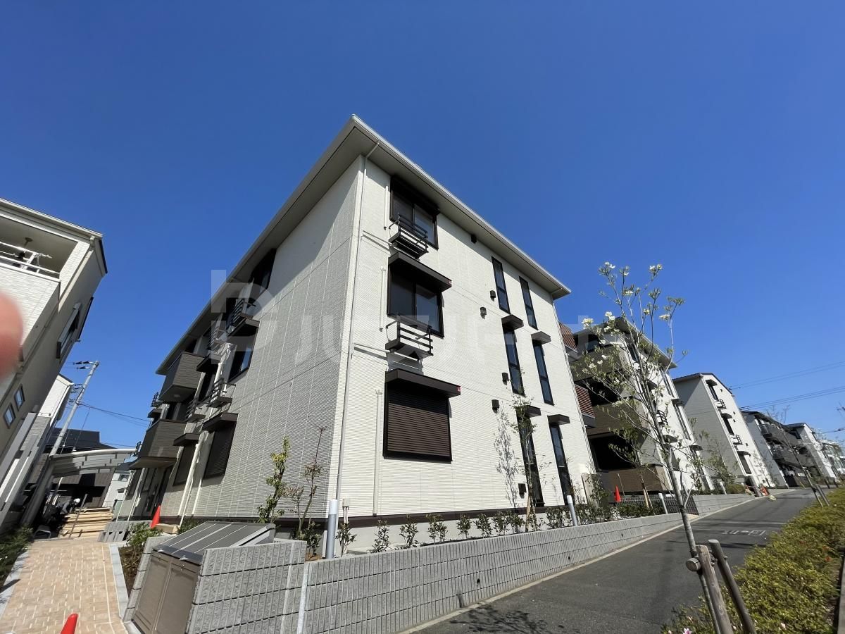 流山市おおたかの森南２丁目の賃貸アパートの外観