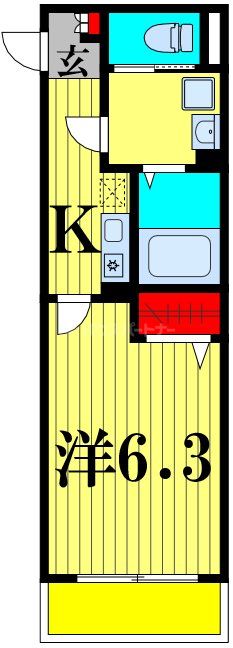 3階の間取り図