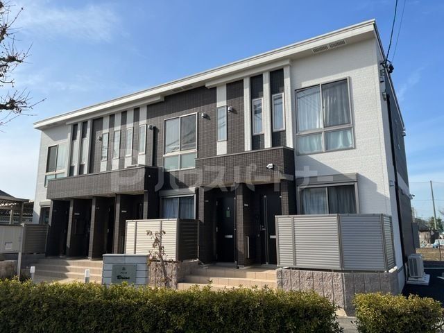 柏市豊四季の賃貸アパートの外観