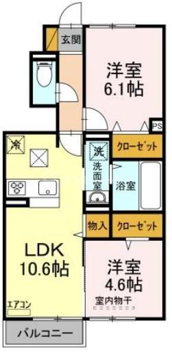 1階の間取り図