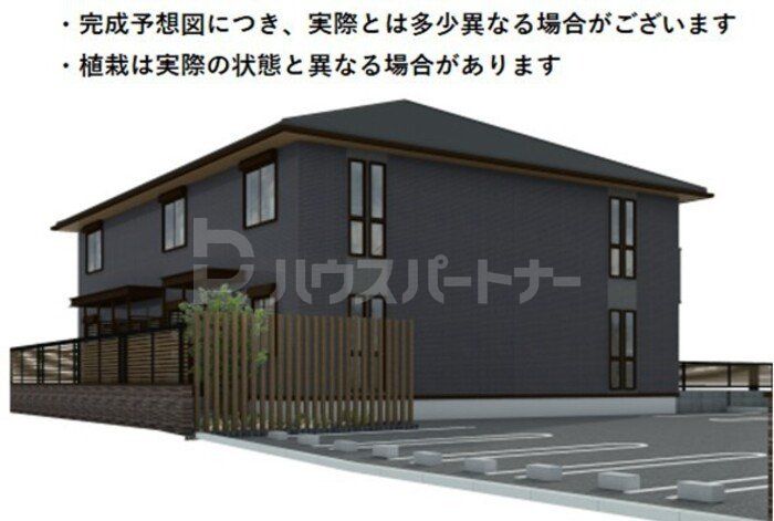 流山市駒木の賃貸アパートの外観