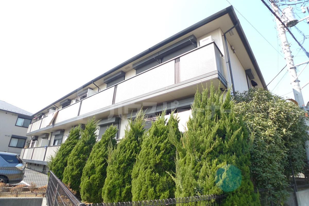流山市名都借の賃貸アパートの外観
