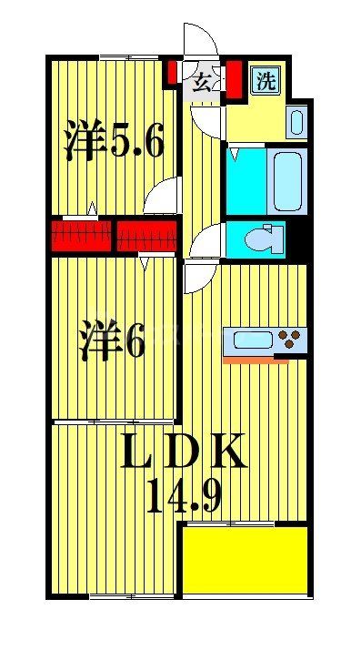 3階の間取り図