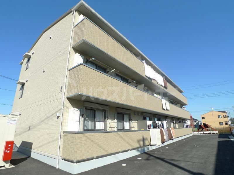 柏市船戸２丁目の賃貸アパートの外観