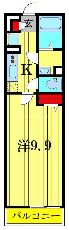1階の間取り図