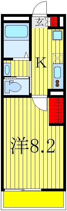 3階の間取り図