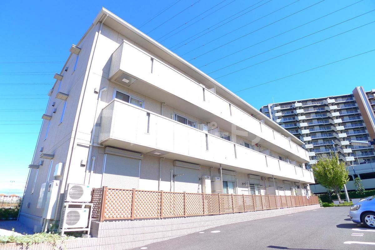 流山市おおたかの森東２丁目の賃貸アパートの外観