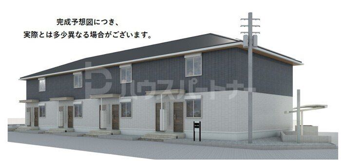 流山市木２丁目の賃貸アパートの外観