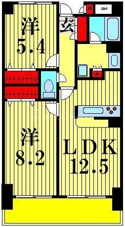 3階の間取り図