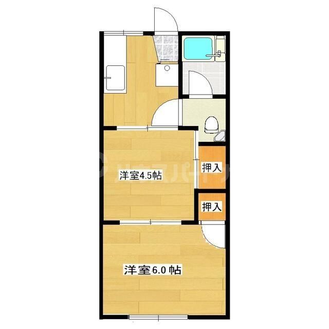 1階の間取り図