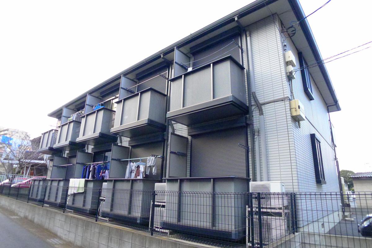 流山市向小金１丁目の賃貸アパートの外観