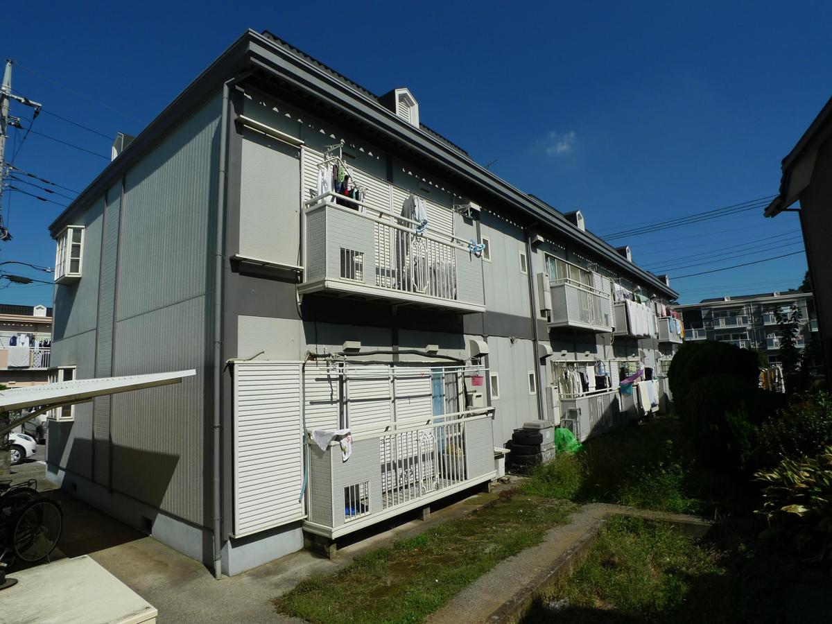 柏市酒井根５丁目の賃貸アパートの外観