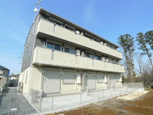 柏市大島田の賃貸アパートの外観