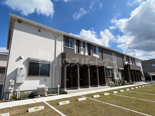 柏市大室の賃貸アパートの外観