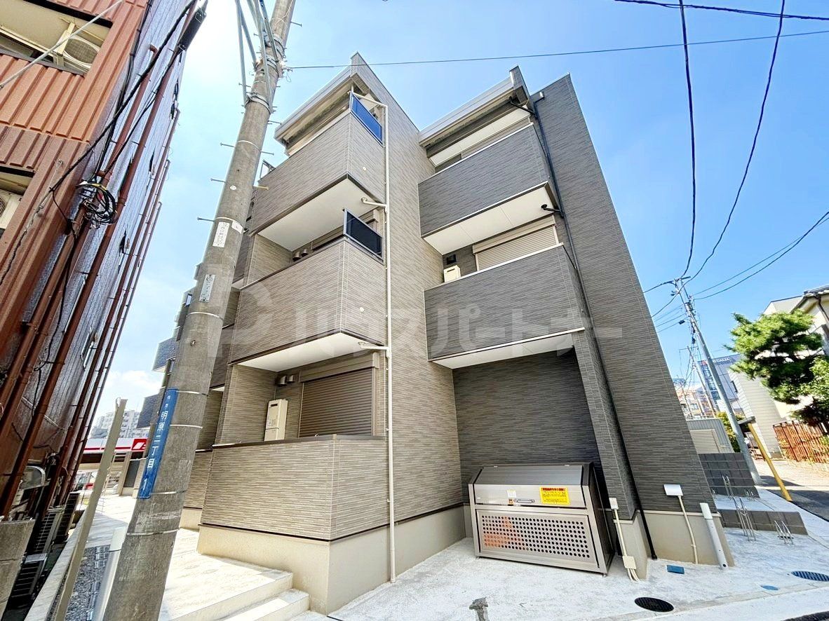 柏市明原２丁目の賃貸マンションの外観