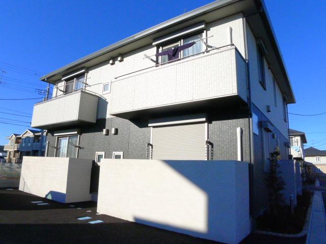 柏市豊四季の賃貸アパートの外観