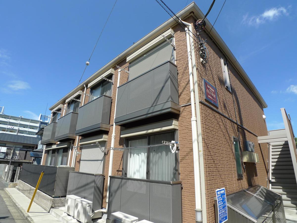 流山市向小金１丁目の賃貸アパートの外観