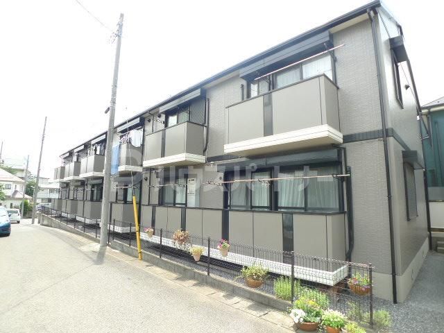 柏市東２丁目の賃貸アパートの外観