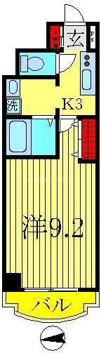 9階の間取り図