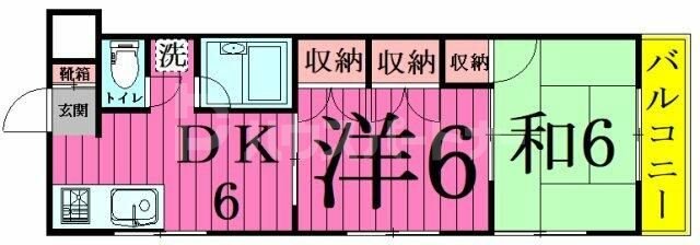 3階の間取り図