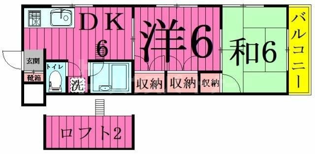 4階の間取り図