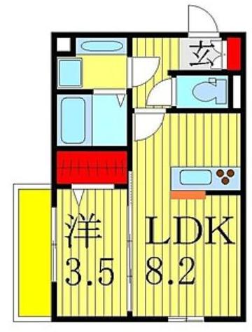 3階の間取り図