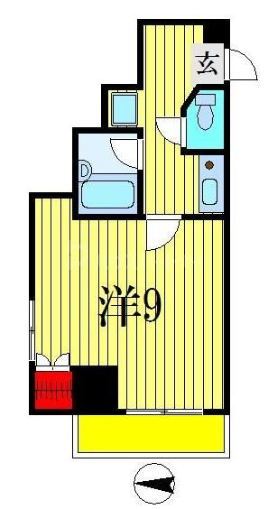 6階の間取り図