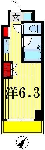 9階の間取り図