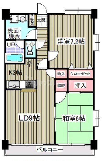 7階の間取り図