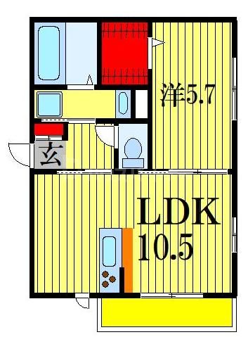 3階の間取り図