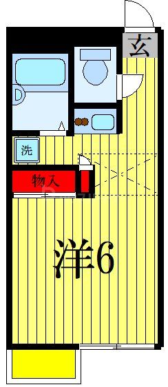2階の間取り図