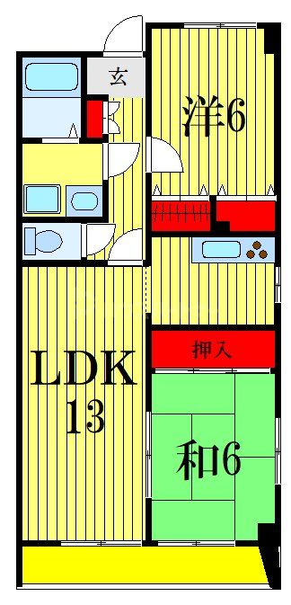 3階の間取り図