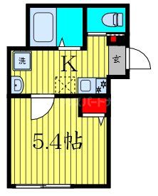 3階の間取り図