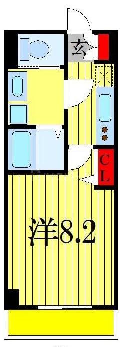 2階の間取り図