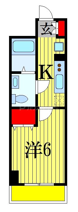 7階の間取り図