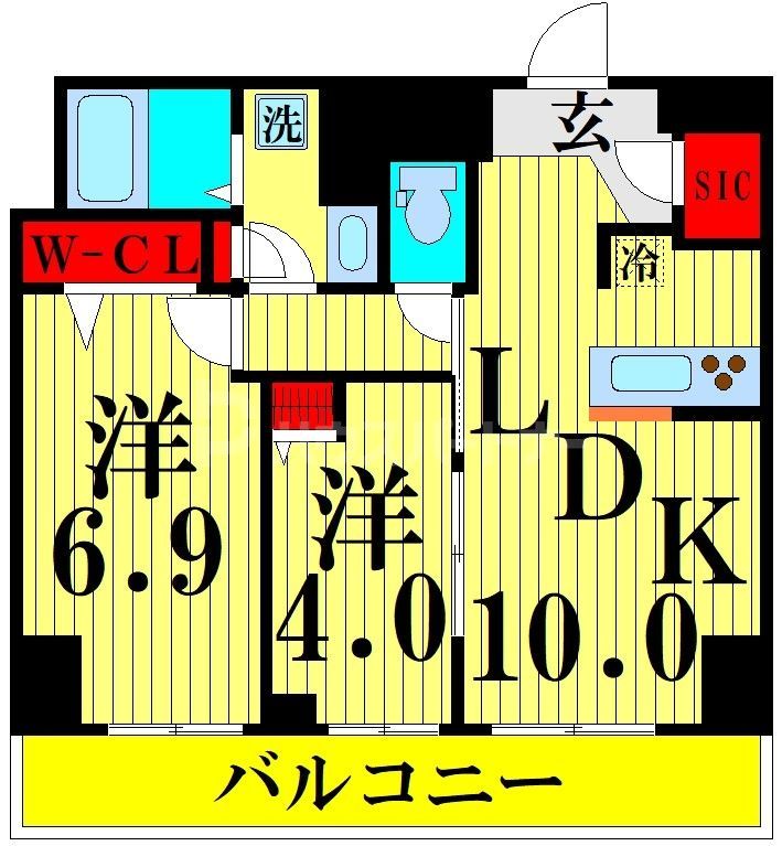14階の間取り図