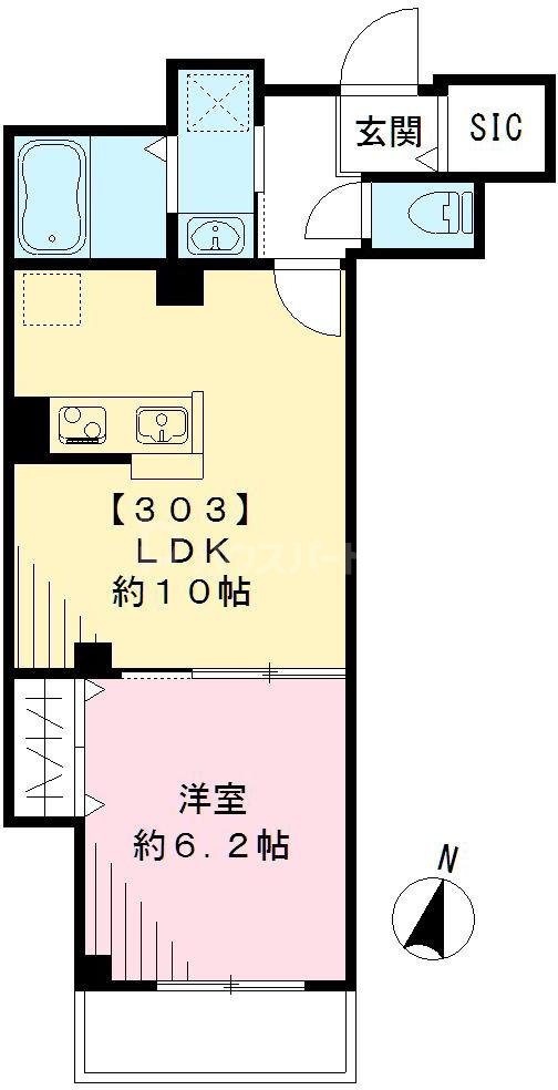 3階の間取り図