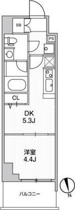 5階の間取り図