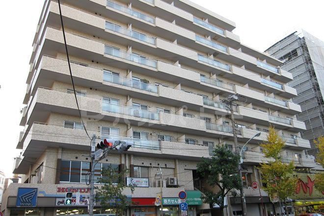 朝日動坂マンションの外観