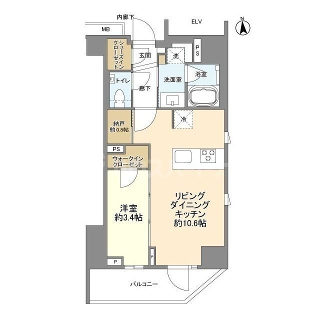 13階の間取り図
