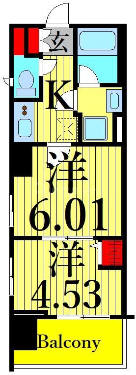 5階の間取り図